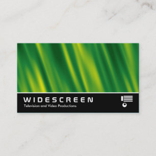 Widescreen 150 - Green Cascade Business Card
