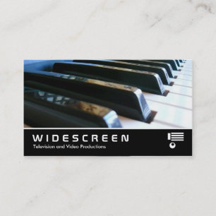 Widescreen 174 - Keyboard Business Card