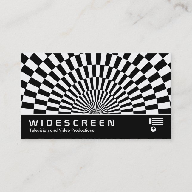 Widescreen 190 - Art Deco 01 Business Card (Front)