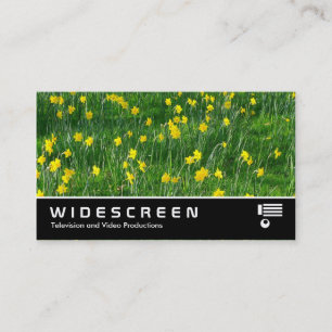 Widescreen 205 - Daffodils/Narcissus Business Card