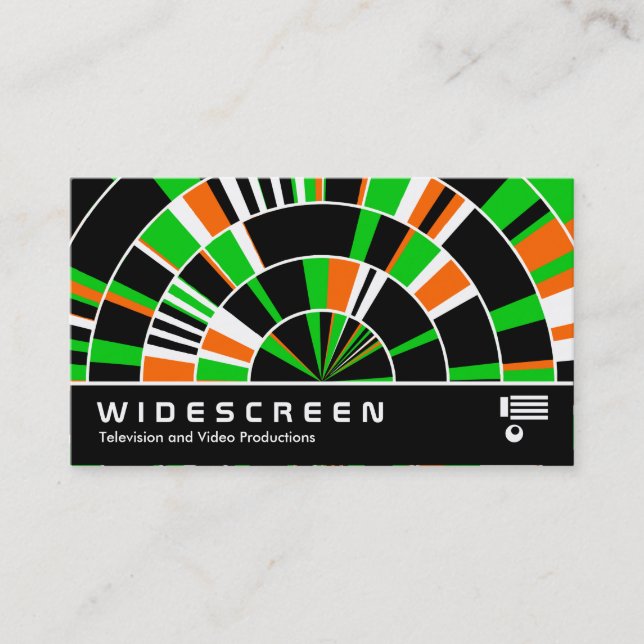 Widescreen 311 - Pi Rays 06 Business Card (Front)