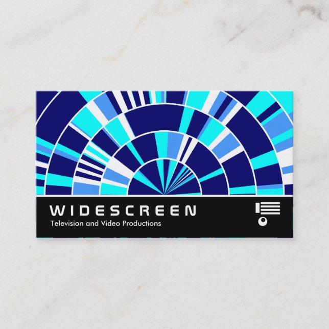 Widescreen 312 - Pi Rays 07 Business Card (Front)