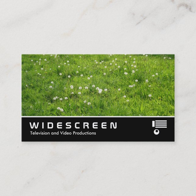 Widescreen 325 - Dandelion Meadow 01 Business Card (Front)
