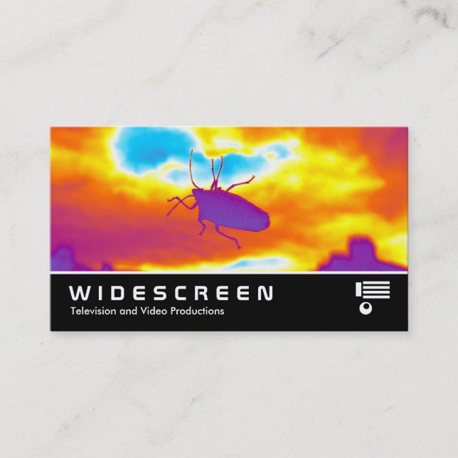 Widescreen 338 - The Psychedelic Bug Business Card (Front)