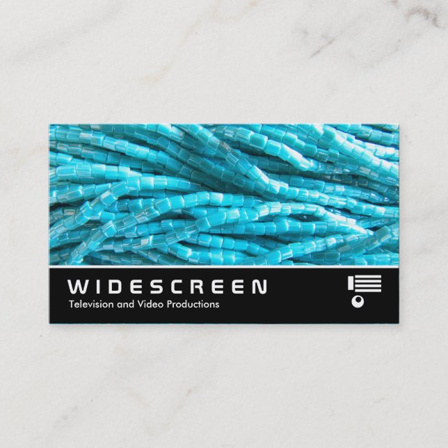 Widescreen 371 - Bead Braids Business Card (Front)