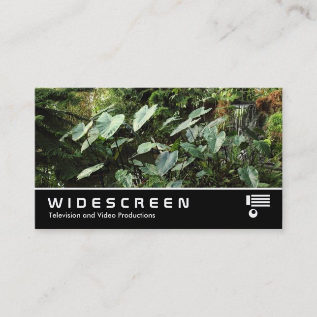 Widescreen 400 - Botanical Gardens Business Card (Front)