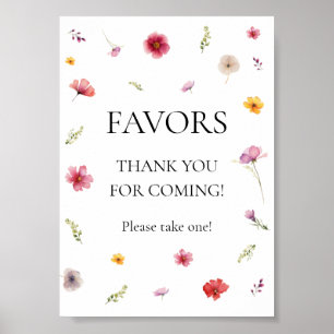 Widlflower Favour  Poster