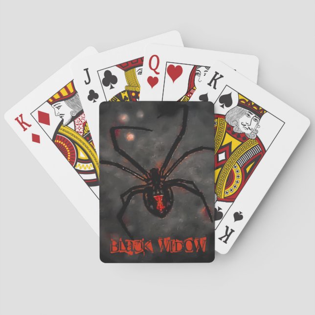 Widow Deck Playing Cards (Back)