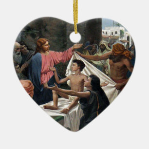 widows ceramic ornament