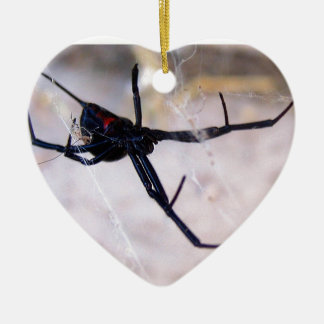 Widow's Web Ceramic Ornament