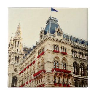 Wien architecture tile