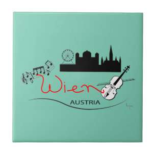 Wien, Austria - Österreich Tile
