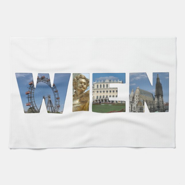 Wien Kitchen Towel (Horizontal)