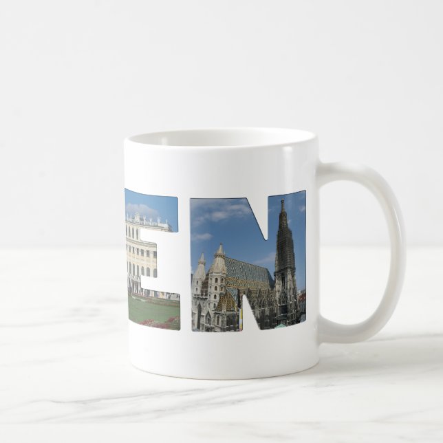 Wien Logo Coffee Mug (Right)