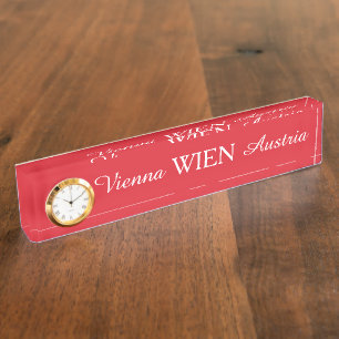 Wien - Plaque bureau de Vienne