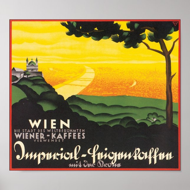 Wien Travel Poster (Front)