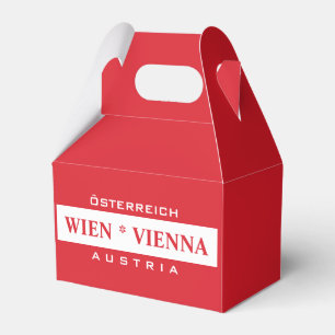 Wien - Vienna custom favour boxes