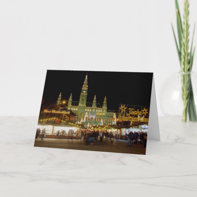 Wiener Christkindlmarkt Holiday Card (Front)