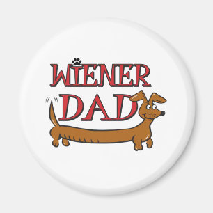 Wiener Dad Magnet
