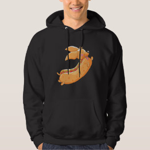 Wiener Dog Hotdog Dachshund Weiner Hotdogs Hoodie