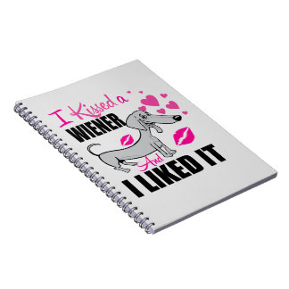 Wiener Dog Kiss Notebook