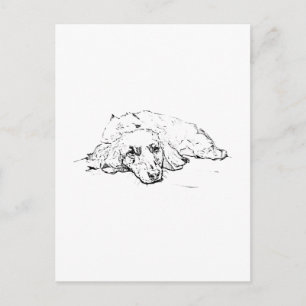Wiener Dog Lover Gift, Dachshund Dog Mom Postcard