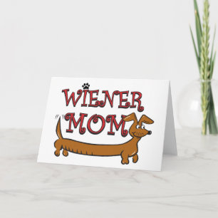 Wiener Mom Oktoberfest Card