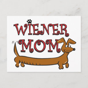 Wiener Mom Oktoberfest Postcard