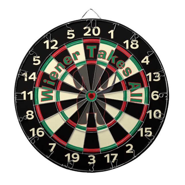 Wiener Takes All  Dartboard (Front)