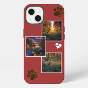 Wiener Wonder: Dachshund Photo Collage iPhone Case