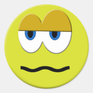 Wierd Face Sticker