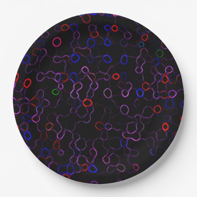 Wierd Science  Paper Plate-Design 2 Plate (Front)