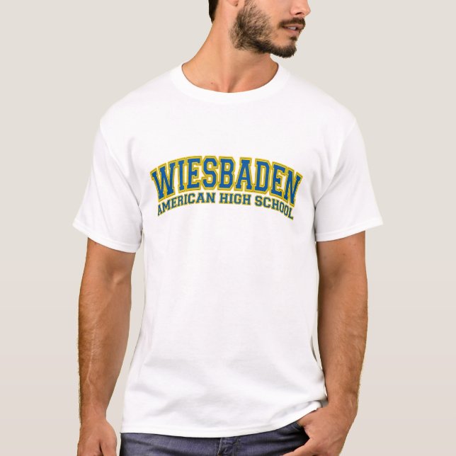 Wiesbaden American High School T-Shirt (Front)