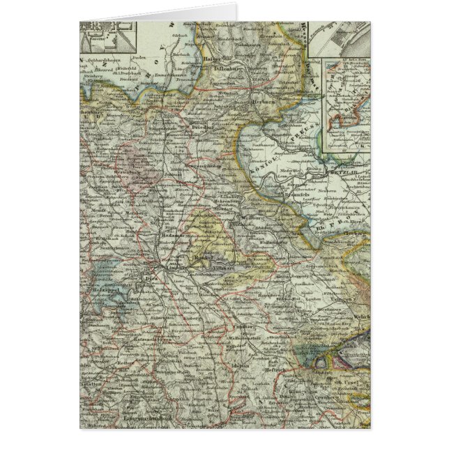 Wiesbaden and Frankfurt Germany (Front)