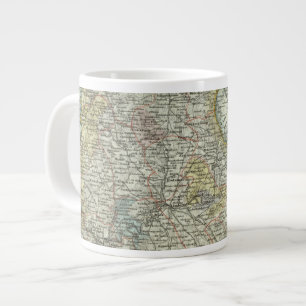 Wiesbaden and Frankfurt Germany Large Coffee Mug