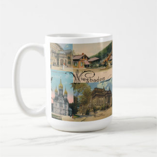 Wiesbaden Vintage Postcards Souvenir Mug 15oz