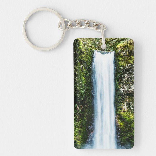Wiesendanger Falls Painting Keychain (Front)