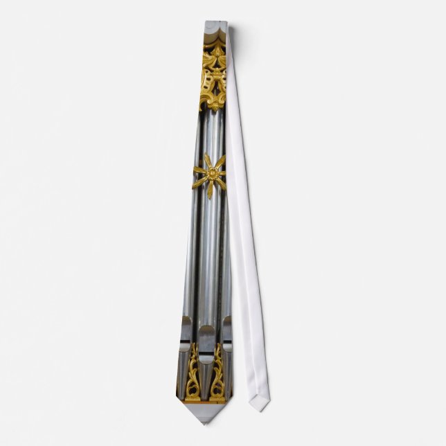 Wieskirche chamber organ pipe tie (Front)