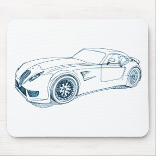 Wiesmann GT MF5 2008 Mouse Pad