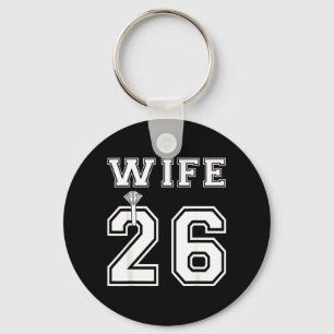 Wife 2026 Husband Matching Engagement Party Keychain