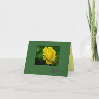 Wife Birthday Card