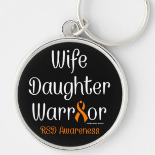 Wife Daughter Warrior...RSD Keychain