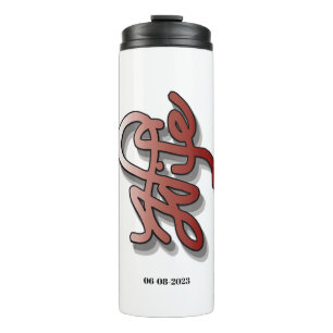 Wife Design Thermal Tumbler