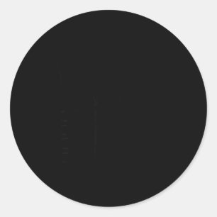 Wife Est. 2026, Married Couple, Wedding Husband Ma Classic Round Sticker