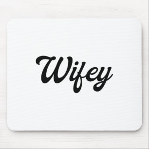 Wife Gift Couples Tee Set Mens Women Hub  Mouse Pad
