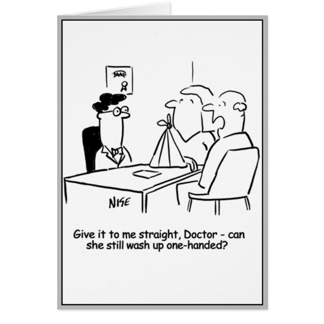 Wife has a Broken Arm in a Sling (Front)