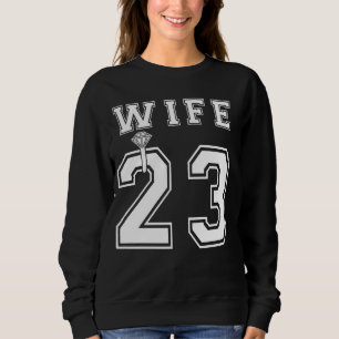 Wife Husband Matching 2023 Engagement Party Honeym Sweatshirt