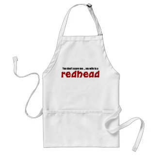 Wife is a Redhead Standard Apron