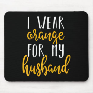 Wife Leukemia Awareness Design Gift For Husband Su Mouse Pad