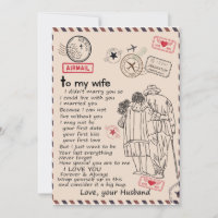 Wife Lovers | To My Wife I Love You Love Husband